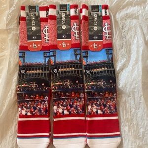 St. Louis Cardinals Stance socks 3 pack